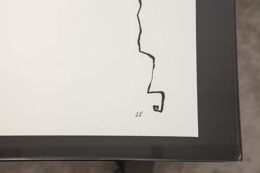 Detalles de Direcciones. Serie 1/5 Miguel Blesa-Bankia Tinta sobre papel