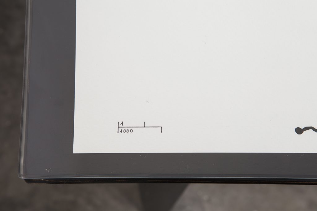 Detalles de Direcciones. Serie 1/5 Miguel Blesa-Bankia Tinta sobre papel